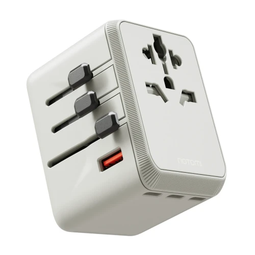 TA-2_Adapter_podróżny_GaN_65_W_4x_USB-C_USB-A_do_150_krajów_biały_Packshot_1.webp