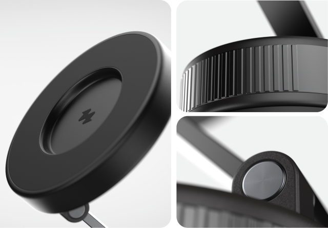 Detale uchwytu MagSafe Noto Grip Notomi.