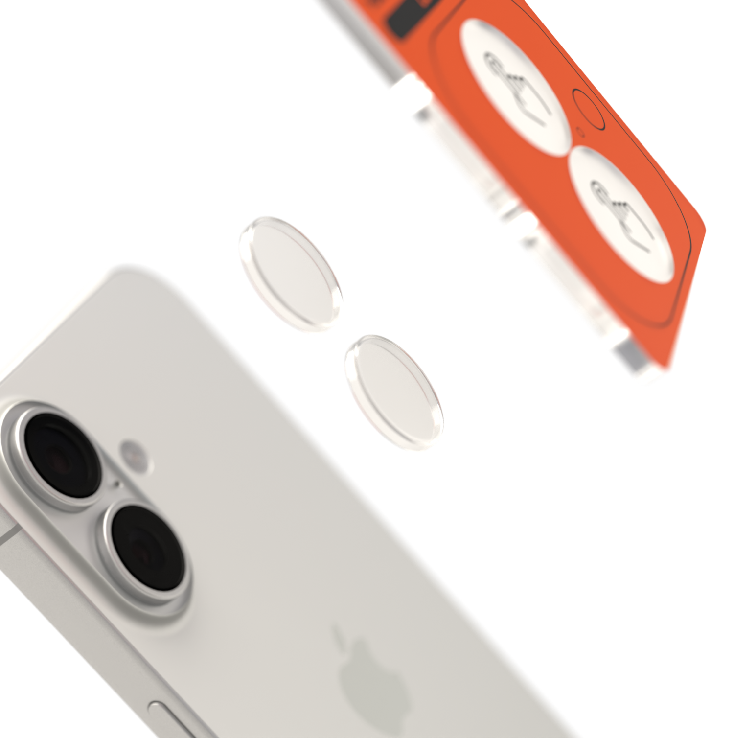 Szkło hartowane na obiektyw aparatu do iPhone 17